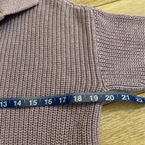 Madewell Ribbed Polo Cardigan Sweater - Picture 8 of 9